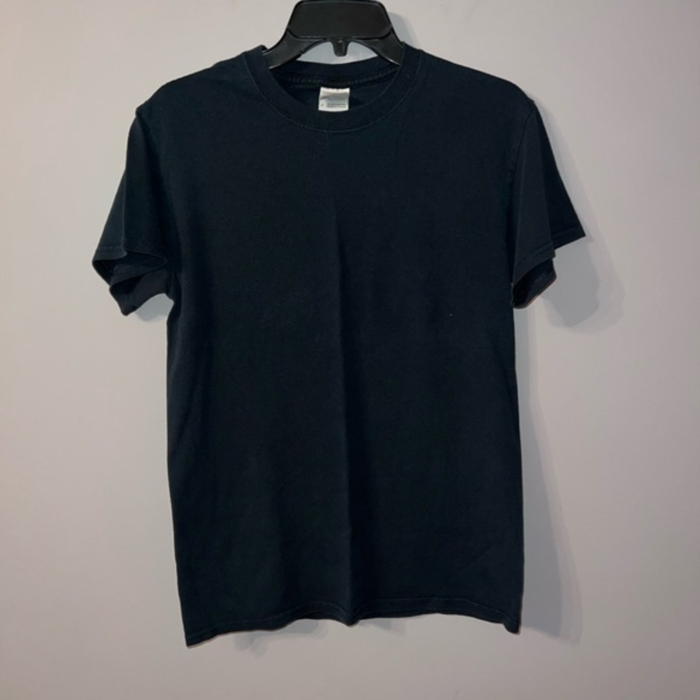 Black Gildan Heavy Cotton Tshirt Small
